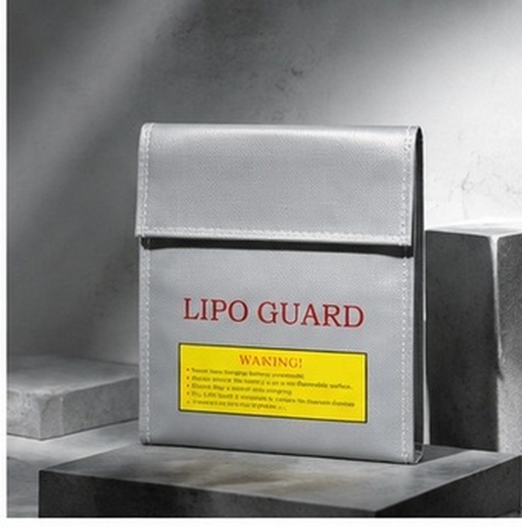 Lipo Battery Fireproof Safety Charge Box - Tas Pengaman Baterai Lipo Tahan Api,