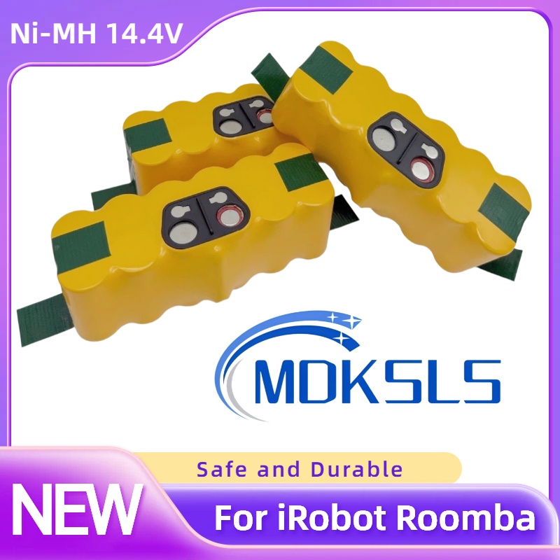 4S Lipo Battery 14.8V 6000Mah - Baterai Untuk IRobot Roomba 5000mAh 14.4V
