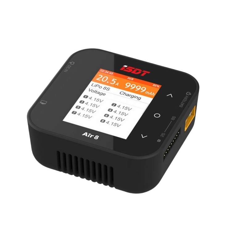 Isdt Air8 8S Lipo Charger - Pengisi Daya Baterai Keseimbangan Daya Lipo
