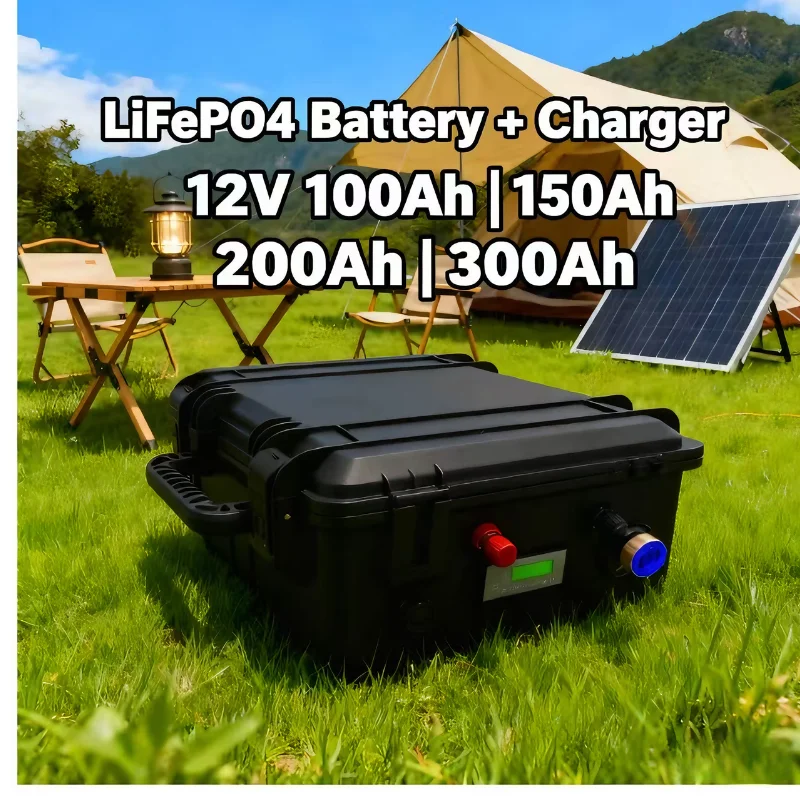 Lifepo4 12V 100Ah Bms Bluetooth - Paket Baterai Lifepo4 Lithium Iron Phosphate