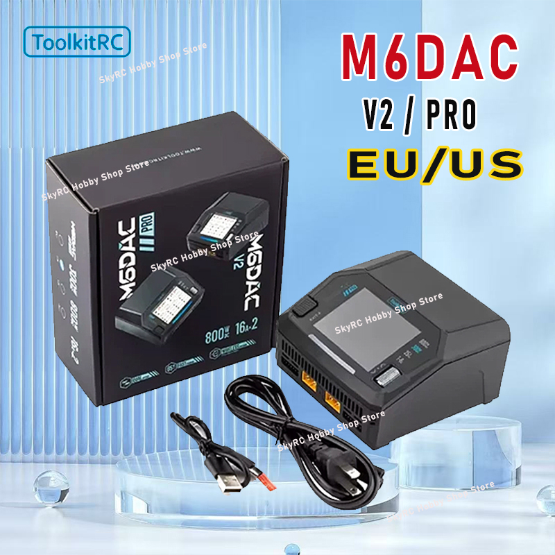 ToolkitRC M6DAC V2/Pro Pengisi - Toolkitrc M6Dac Smart Charger ulasan dan harga