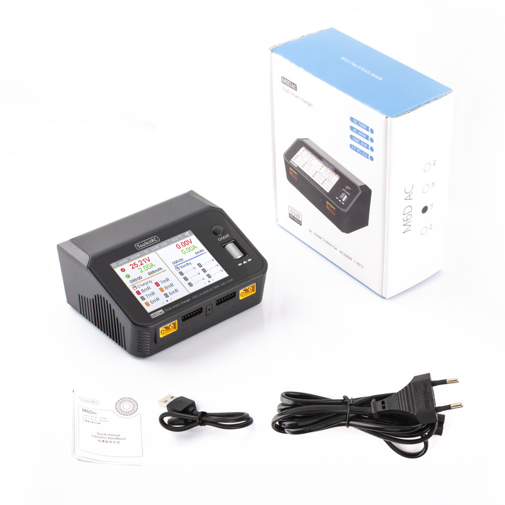 ToolkitRC M6DAC Pengisi Daya B - Toolkitrc M6Dac Smart Charger ulasan dan harga