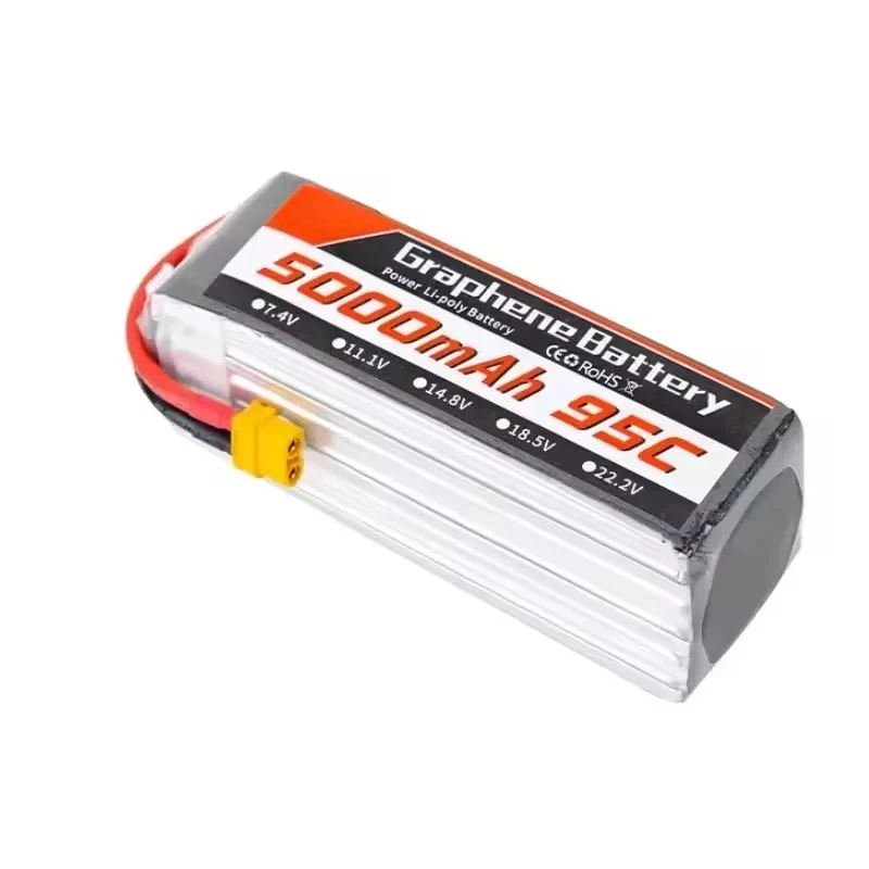 Baterai Lipo 95C 22,2V 6S 5000 - 6S Lipo Battery 22.2V 5000Mah ulasan dan harga