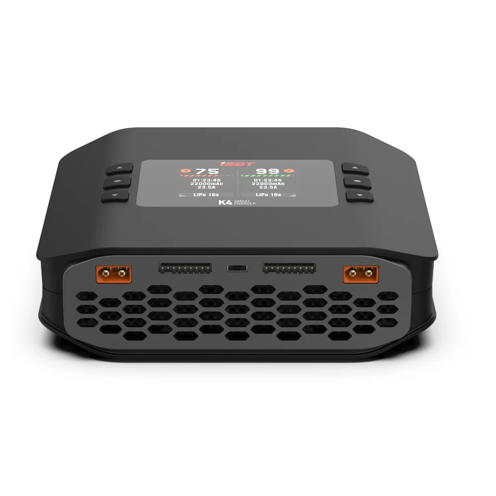 Pengisi daya baterai ganda K4, - Isdt K4 Dual Lipo Charger ulasan dan harga