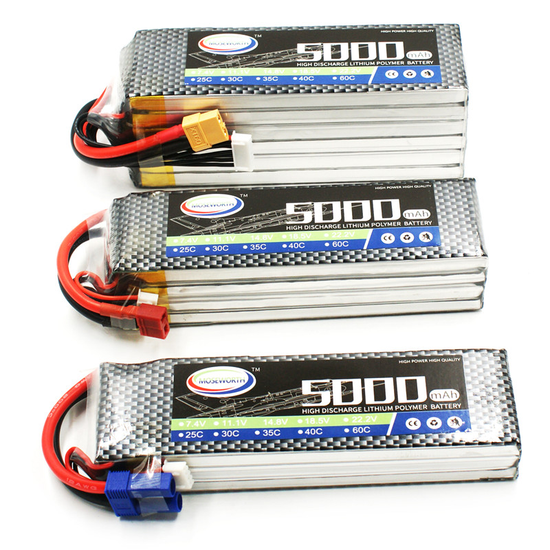 6S 22.2V 5000MAh 60C Mainan RC - 6S Lipo Battery 22.2V 5000Mah ulasan dan harga