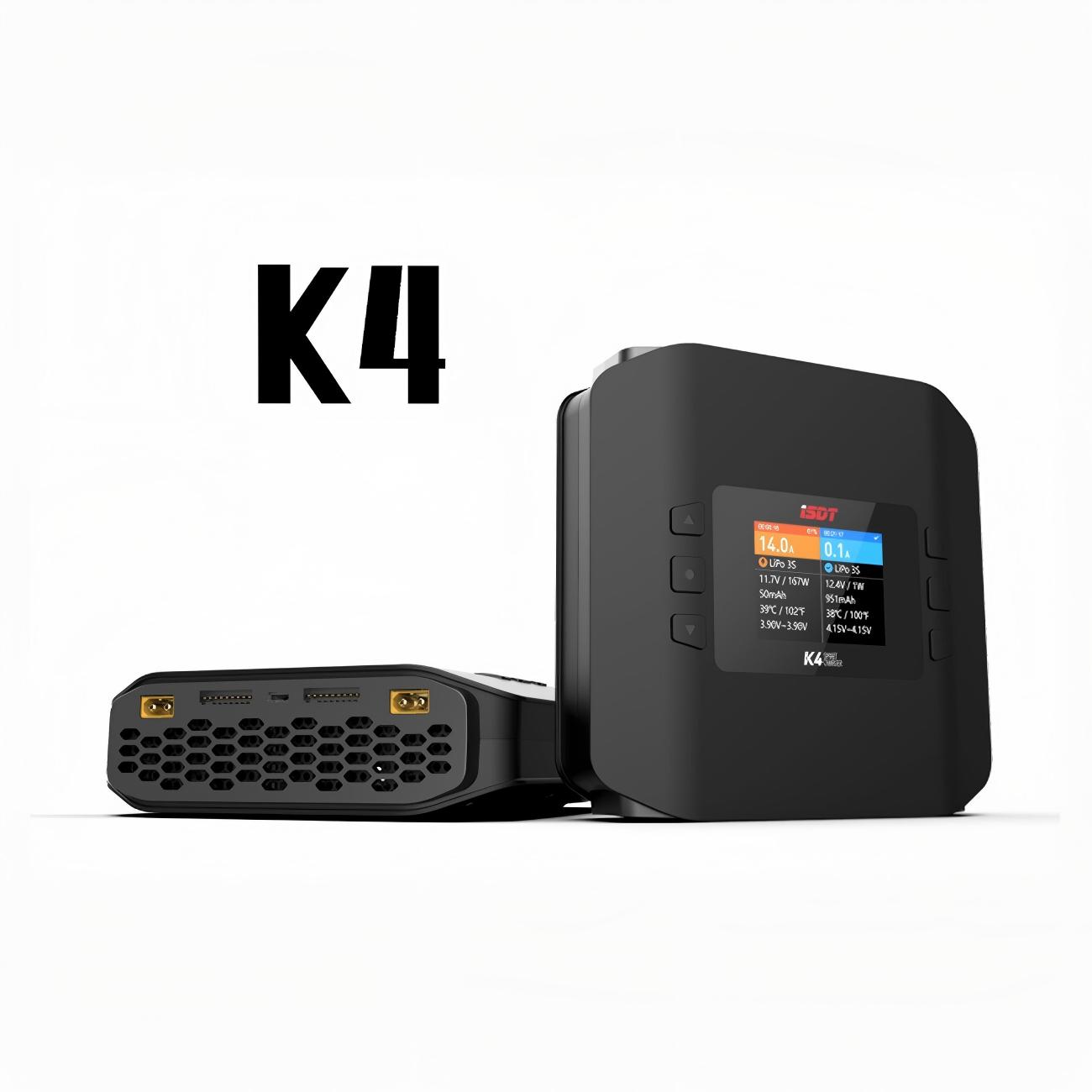 ISDT K4 Pengisi Daya Smart Bal - Isdt K4 Dual Lipo Charger ulasan dan harga