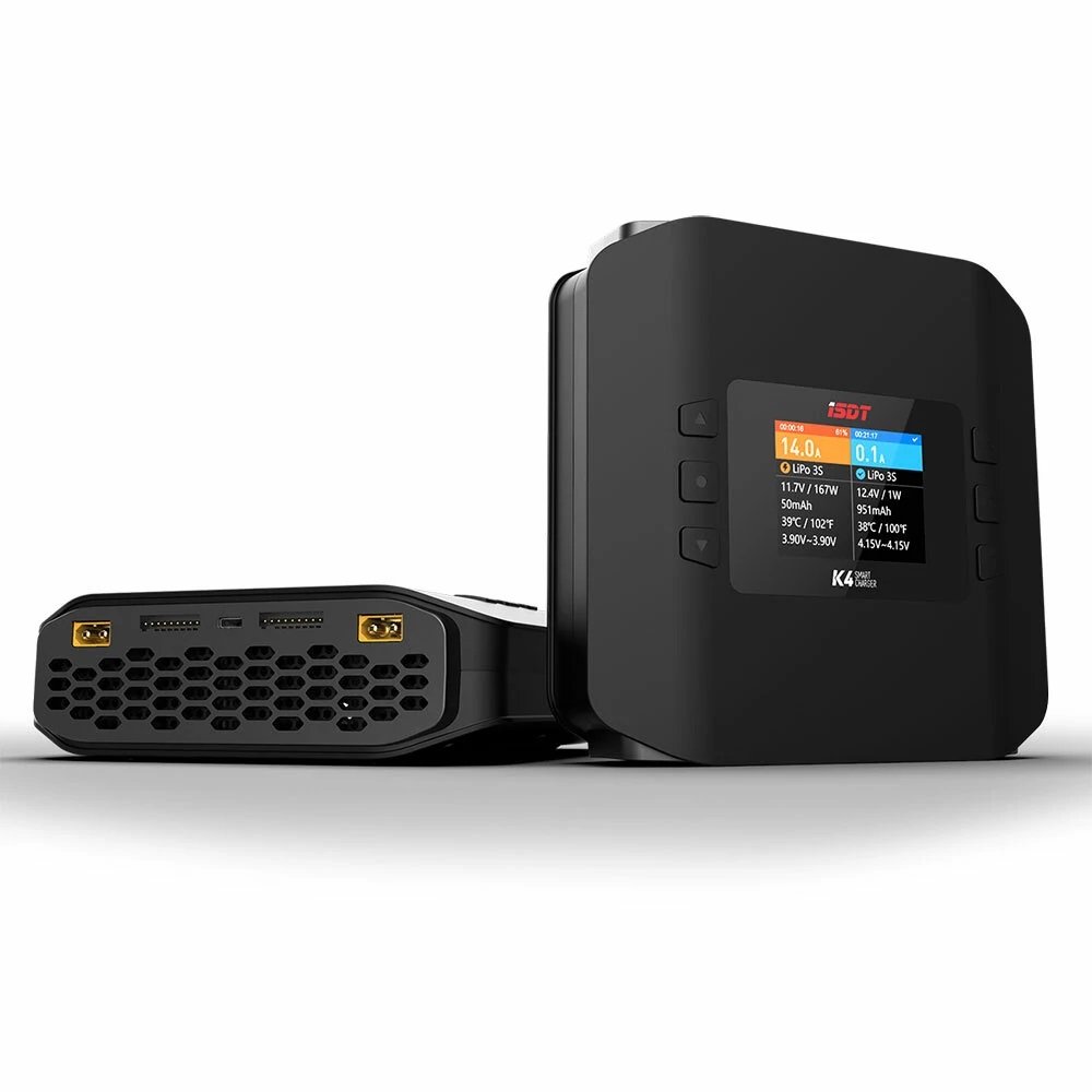 ISDT K4 Pengisi Daya Smart Bal - Isdt K4 Dual Lipo Charger ulasan dan harga