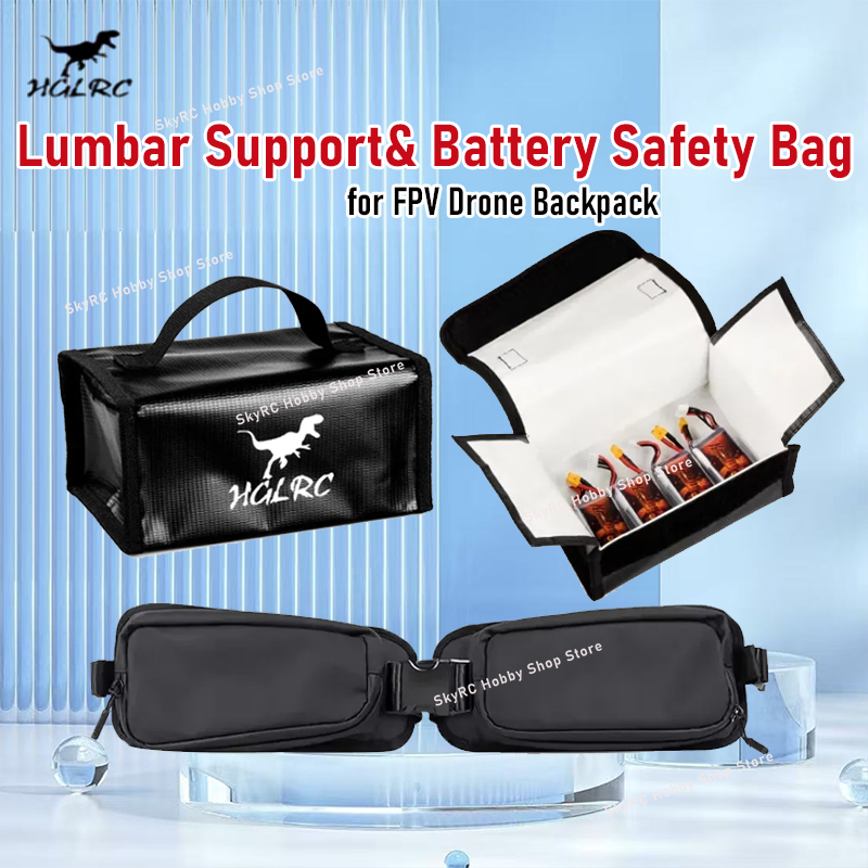 HGLRC Tas Pengaman Baterai LiP - Lipo Battery Fireproof Safety Charge Box ulasan dan harga