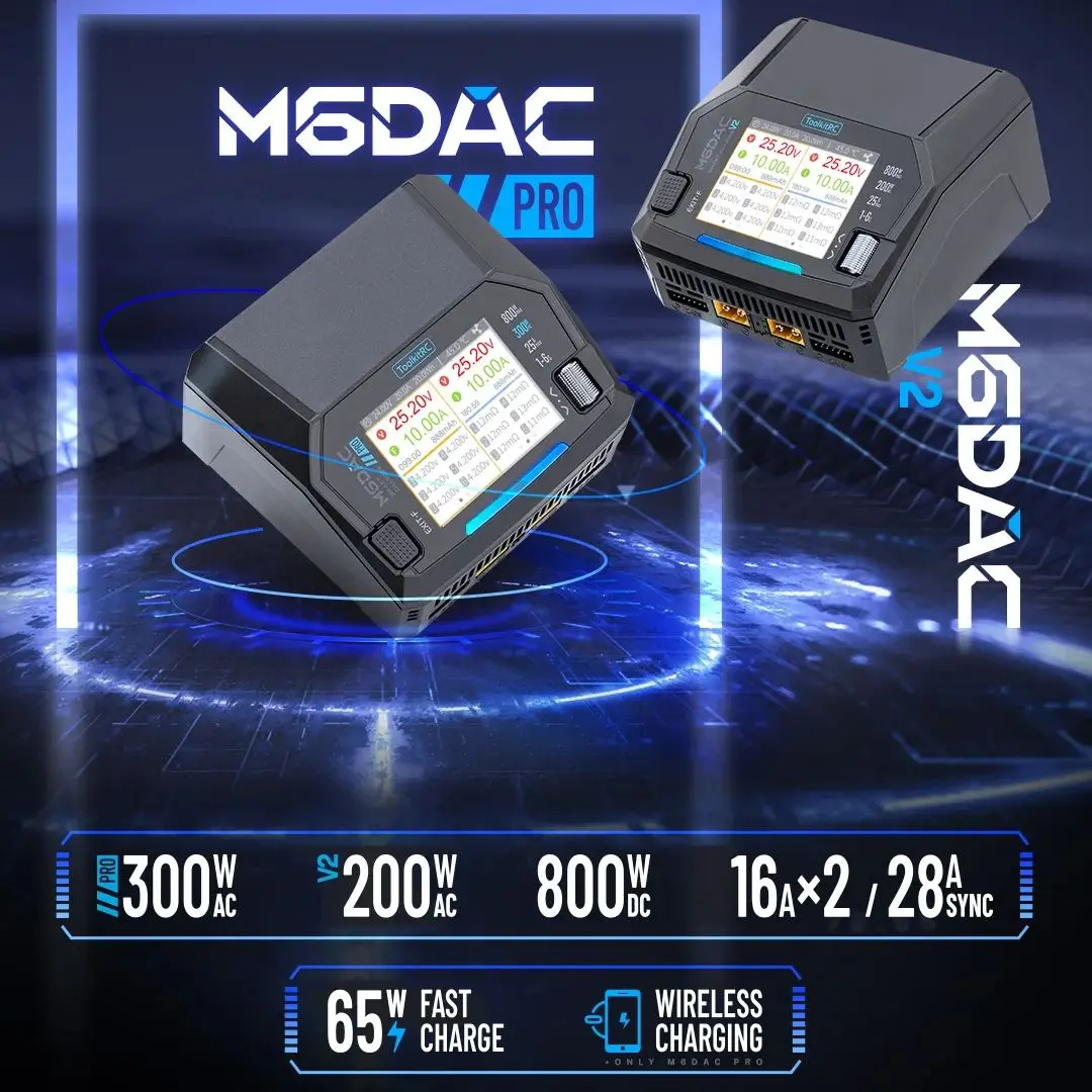 ToolkitRC M6DAC PRO V2 Pengisi - Toolkitrc M6Dac Smart Charger ulasan dan harga